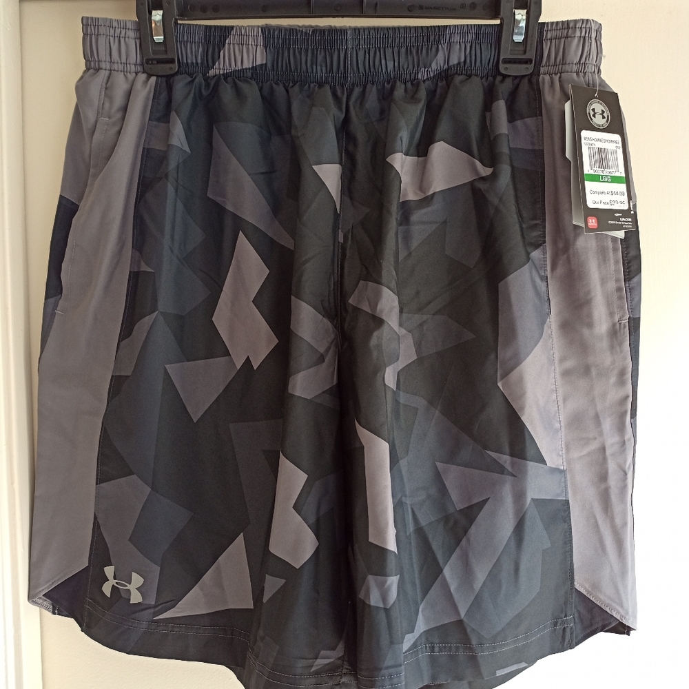 Under Armour Mileage 9" Camo Shorts NEW NWT